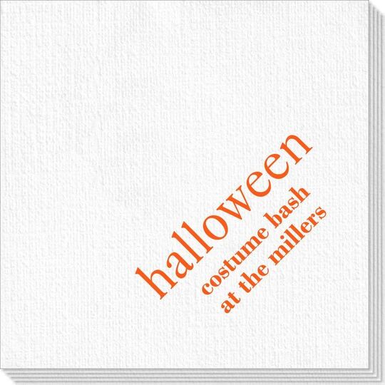 Big Word Halloween Deville Napkins