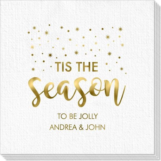 Tis The Season Deville Napkins