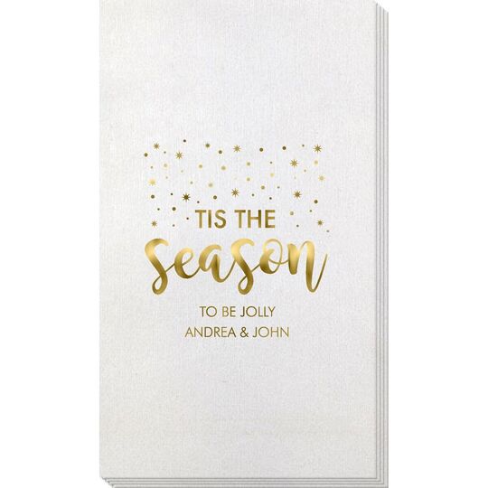 Tis The Season Bamboo Luxe Guest Towels