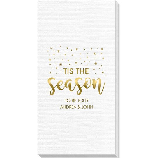 Tis The Season Deville Guest Towels