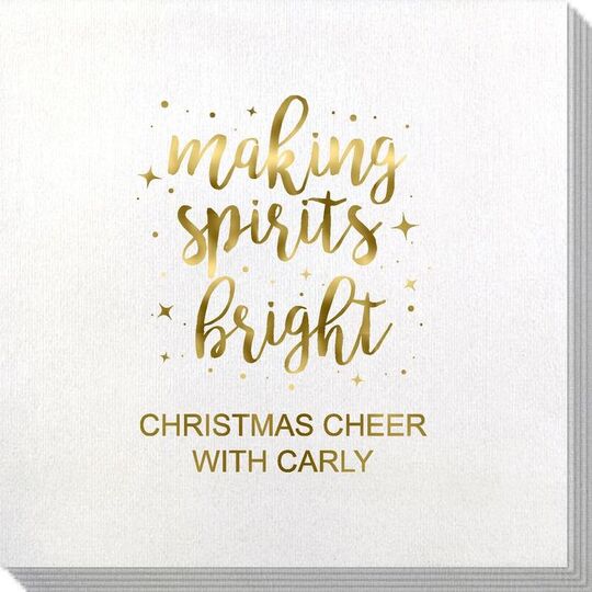 Making Spirits Bright Bamboo Luxe Napkins