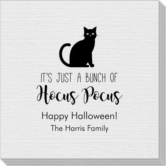 It's A Bunch of Hocus Pocus Linen Like Napkins