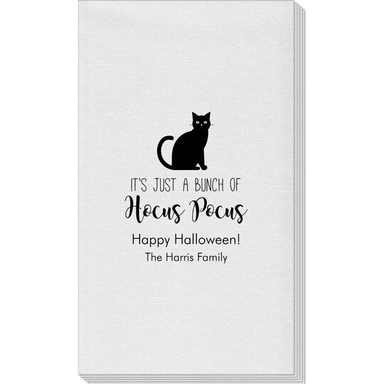 It's A Bunch of Hocus Pocus Linen Like Guest Towels