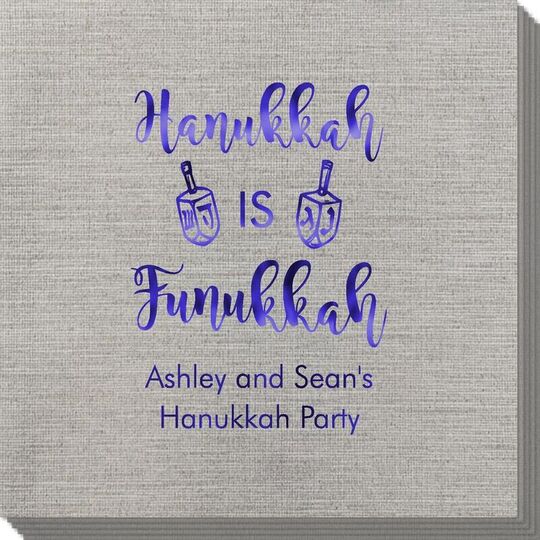 Hanukkah Is Funukkah Bamboo Luxe Napkins