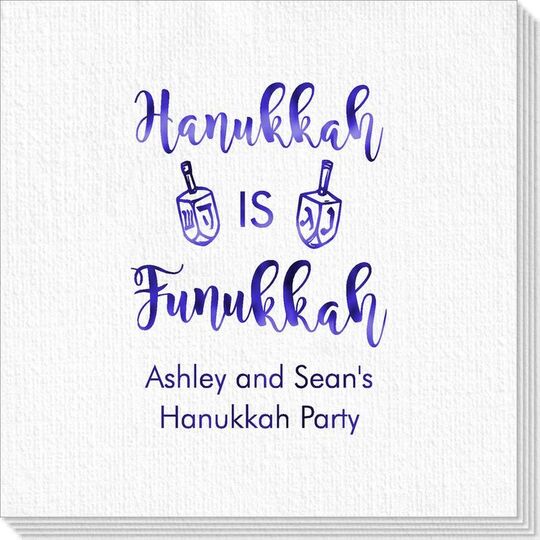 Hanukkah Is Funukkah Deville Napkins
