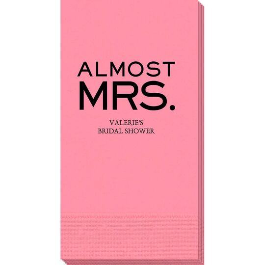Almost Mrs. Guest Towels