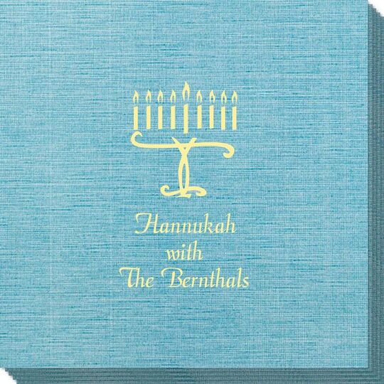 Menorah Bamboo Luxe Napkins