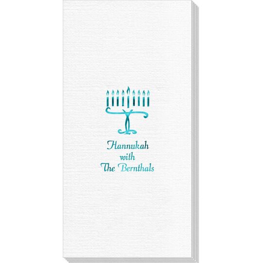Menorah Deville Guest Towels