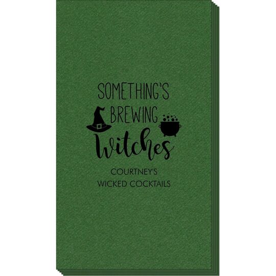 Something's Brewing Witches Linen Like Guest Towels