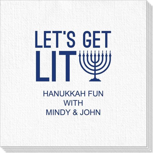 Let's Get Lit Deville Napkins