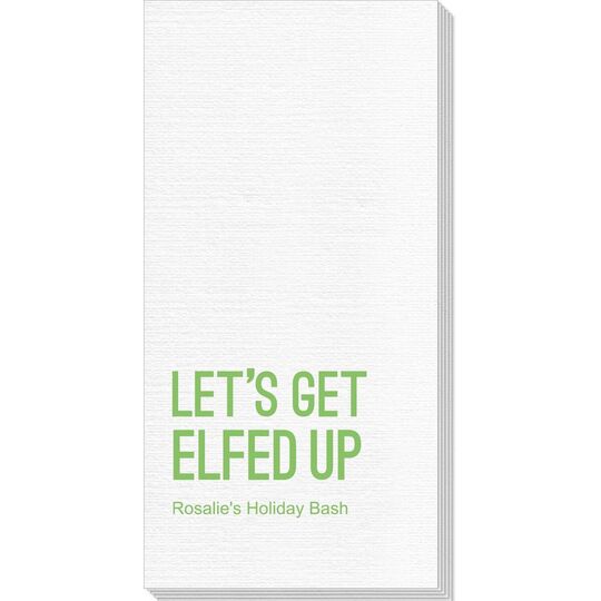 Let's Get Elfed Up Deville Guest Towels