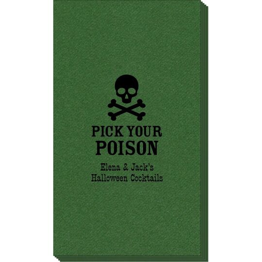 Pick Your Poison Linen Like Guest Towels