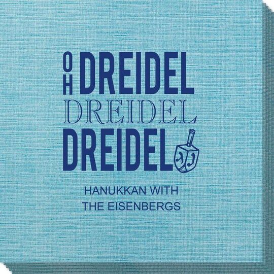 Oh Dreidel Bamboo Luxe Napkins