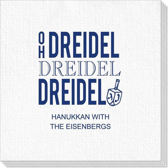 Oh Dreidel Deville Napkins