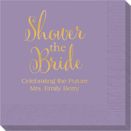 Shower The Bride Napkins