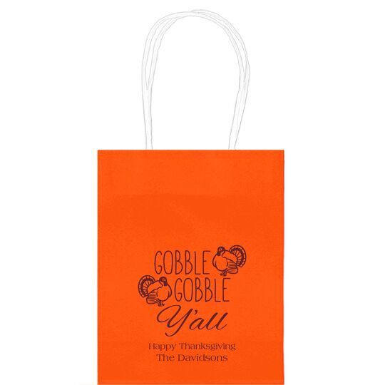 Gobble Gobble Y'all Mini Twisted Handled Bags