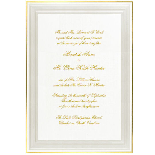 Lavish Elegance Invitations