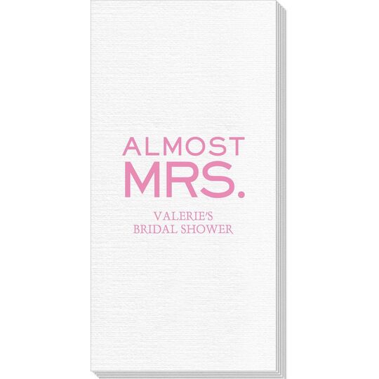 Almost Mrs. Deville Guest Towels