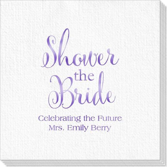 Shower The Bride Deville Napkins