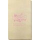 Bridal Shower Ribbon Bamboo Luxe Guest Towels Image 1 of 2