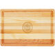 Double Circle Monogram Master Wood Cutting Board Image 2 of 3