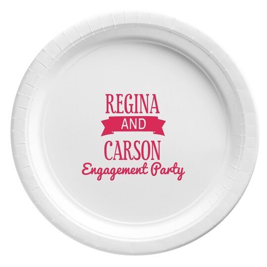 Celebration Couple Paper Plates