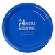 24 Hours and Counting Plastic Plates Image 2 of 2