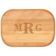 Block Monogram Small 10-inch Wood Bar Board Image 1 of 3