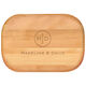 Circle Initials Small 10-inch Wood Bar Board Image 1 of 4