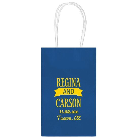 Celebration Couple Medium Twisted Handled Bags