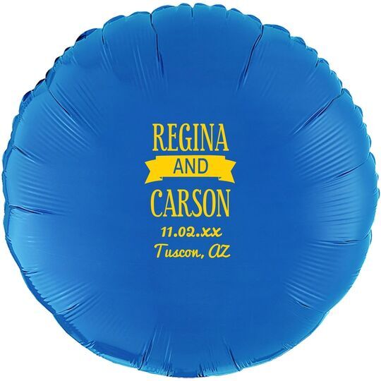 Celebration Couple Mylar Balloons