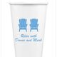 Adirondack Chairs Paper Coffee Cups Image 1 of 2
