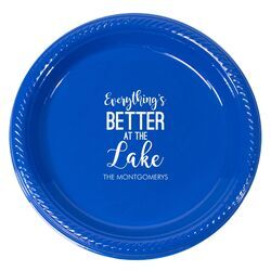 Better at the Lake Plastic Plates