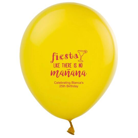 Fiesta Latex Balloons