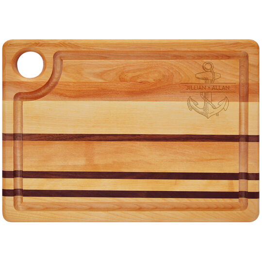 Anchor Name Integrity 14-inch Wood Cutting Board