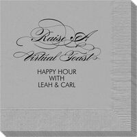 Raise A Virtual Toast Napkins