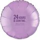 24 Hours and Counting Mylar Balloons Image 1 of 2