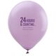 24 Hours and Counting Latex Balloons Image 1 of 2
