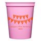 Birthday Banner Stadium Cups Image 1 of 2