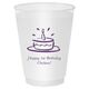 Modern Birthday Cake Shatterproof Cups Image 1 of 2
