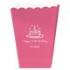 Modern Birthday Cake Mini Popcorn Boxes Image 2 of 2