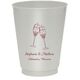 Champagne Crystal Toast Colored Shatterproof Cups Image 2 of 3