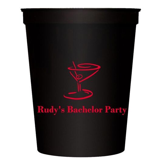 Classic Martini Stadium Cups
