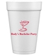 Classic Martini Styrofoam Cups Image 4 of 4