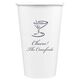 Classic Martini Paper Coffee Cups Image 1 of 4