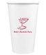 Classic Martini Paper Coffee Cups Image 3 of 4