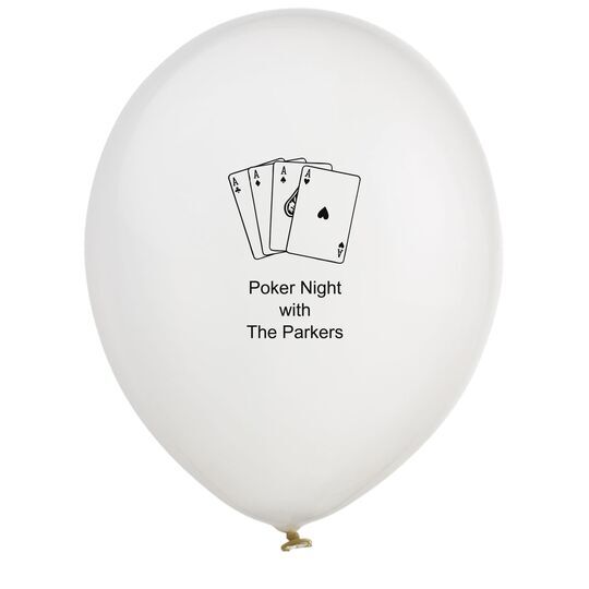 All Aces Latex Balloons