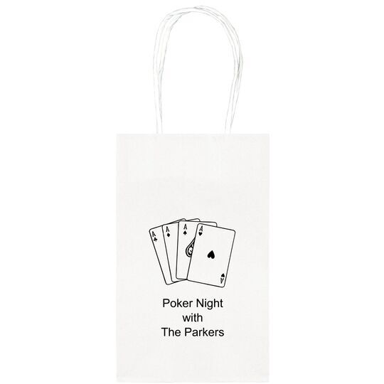 All Aces Medium Twisted Handled Bags