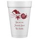 Sea Shells Styrofoam Cups Image 2 of 2