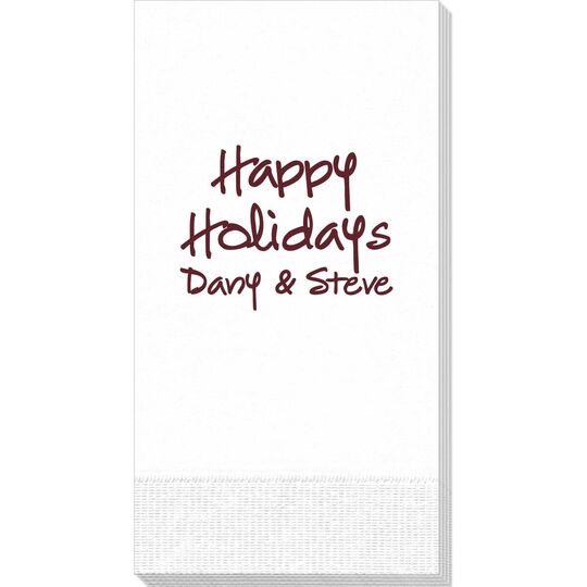 Studio Text Guest Towels